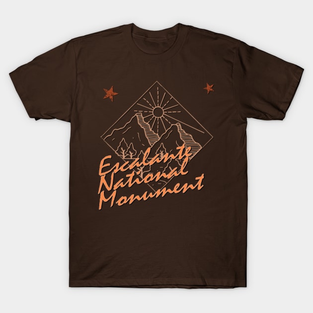 Grand Staircase Escalante National Monument T-Shirt by TeeText